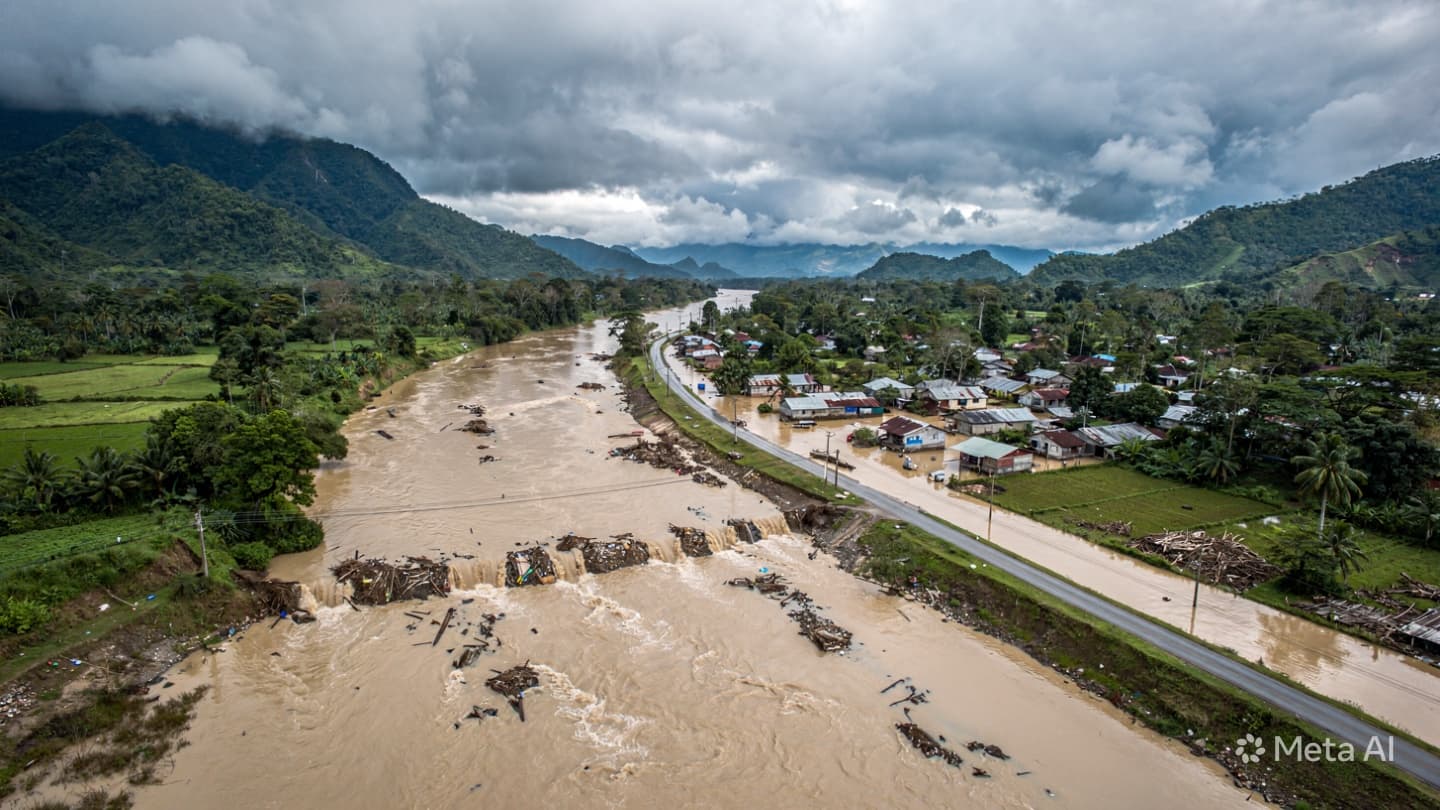 Flash Flood Emergency: Saturated Slopes Trigger Destructive Inundations, Displacing Hundreds of Mountain Families