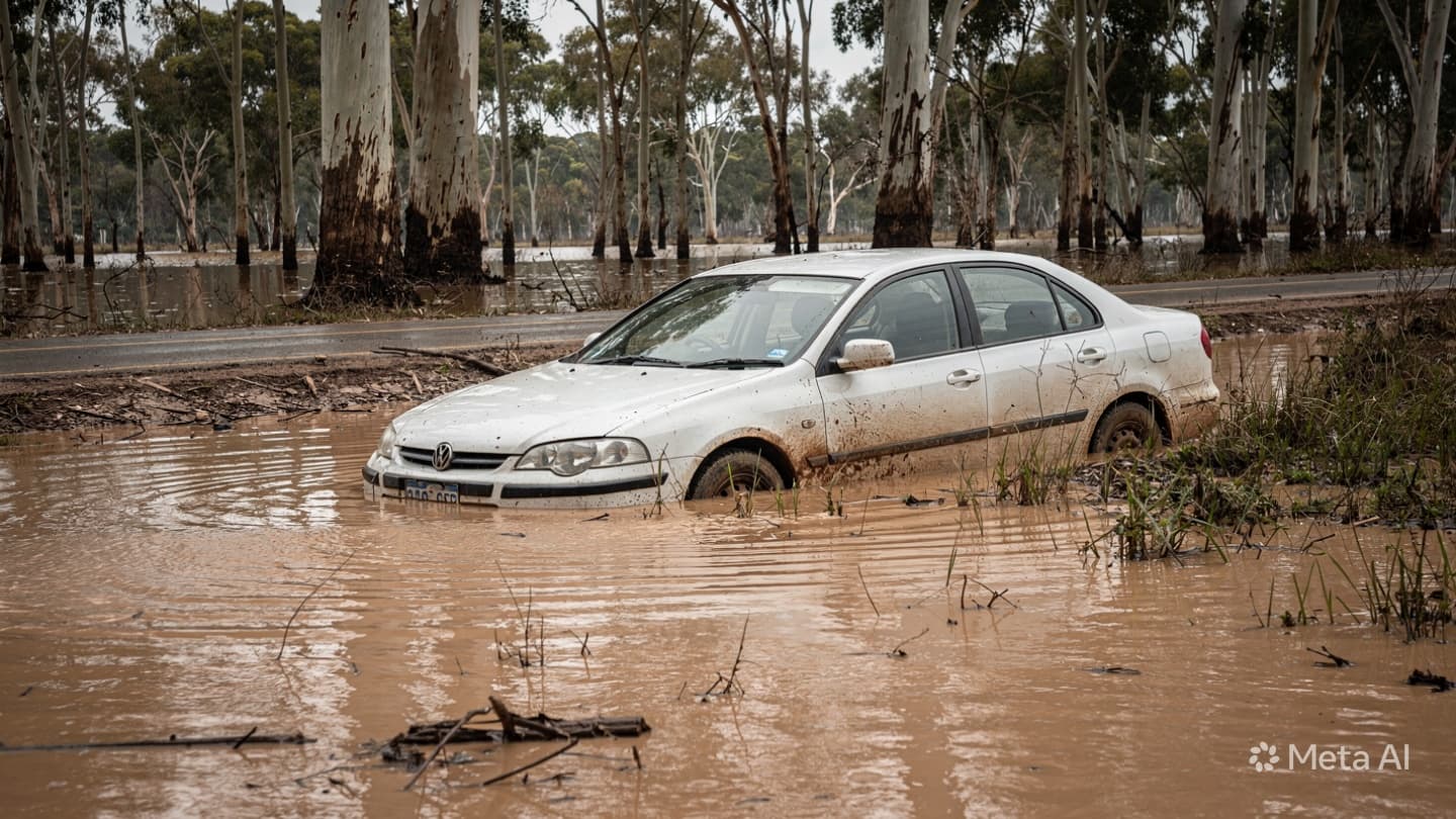 Australia Flood Emergency: Two Drivers Dead After Sudden Torrential Rains Submerge Country Roads Australia Flood Emergency: Two Drivers Dead After Sudden Torrential Rains Submerge Country Roads