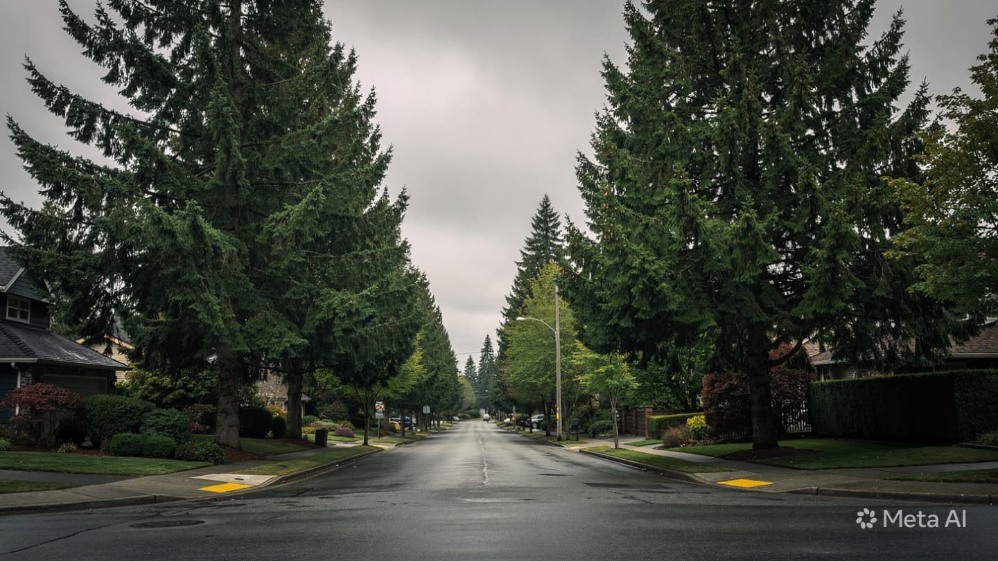 When Random Shadows Fall: Tracing the Echoes of a Chaotic Afternoon in a Seattle Neighborhood