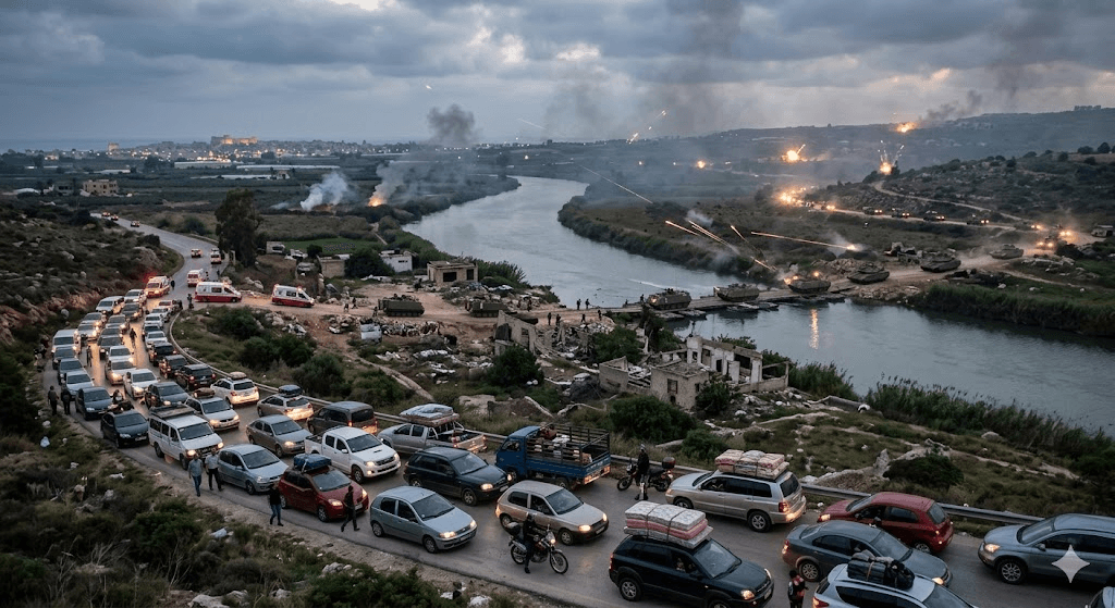 Escalation at the Litani: 5 Dead as Israeli Forces Advance Across Strategic Lebanese River