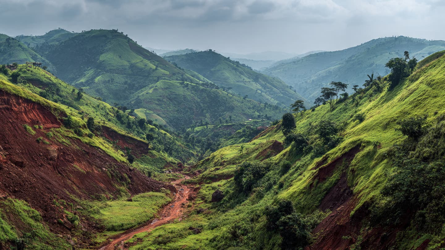 When the Morning Mist Conceals the Drop, a Shadow Falls Across the Mountain Highway When the Morning Mist Conceals the Drop, a Shadow Falls Across the Mountain Highway