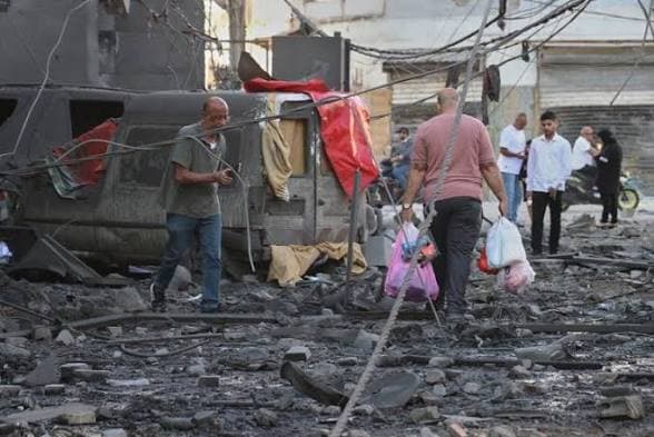 Israel Strikes Beirut Southern Suburb Ahead of Crucial Washington Talks