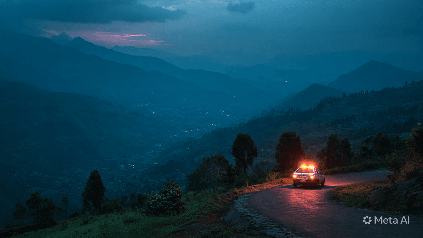 Beneath the Saturated Hills of Kigali: The Rivers Find the Tarmac Lanes Beneath the Saturated Hills of Kigali: The Rivers Find the Tarmac Lanes