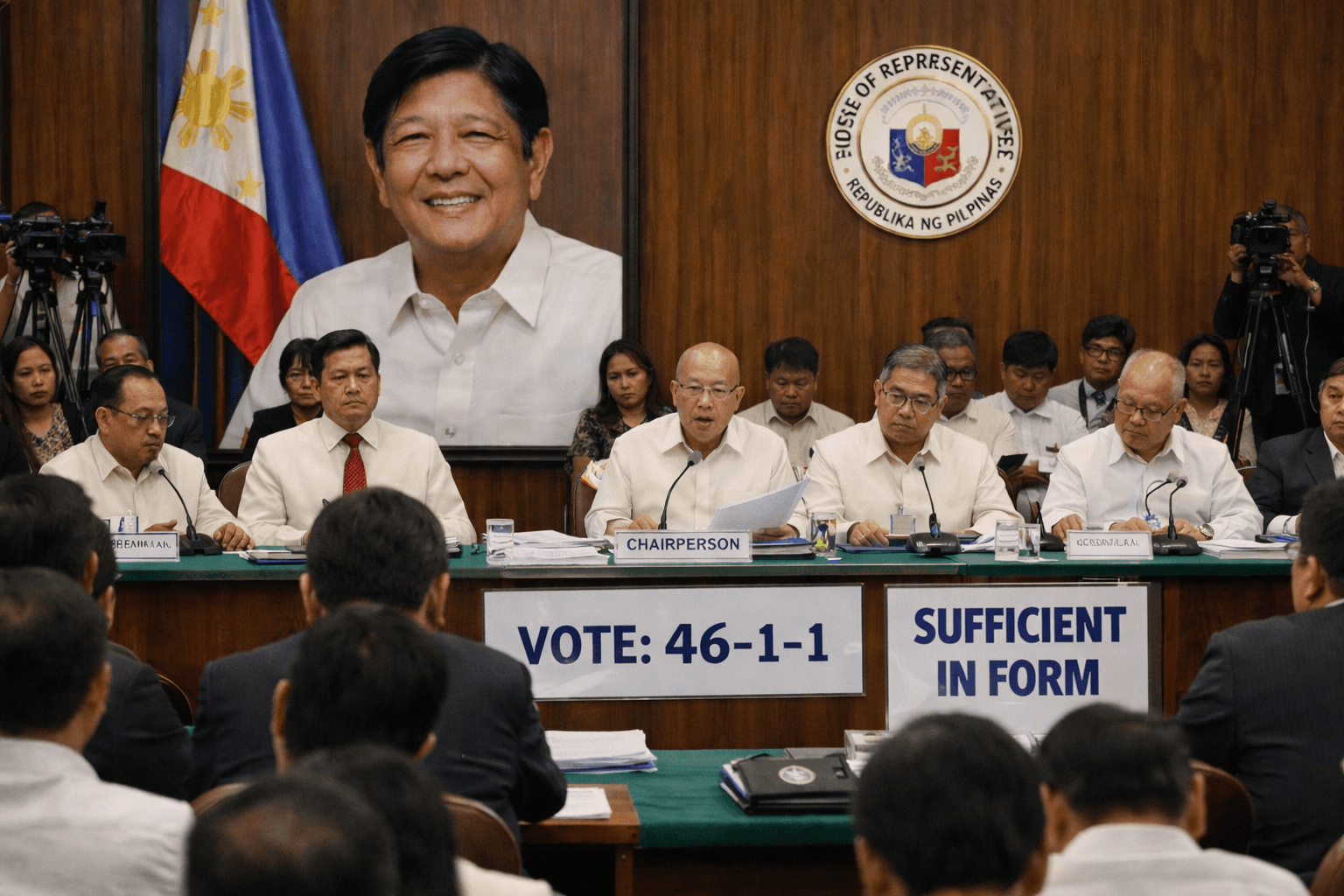 House Justice Panel Clears First Hurdle: Marcos Impeachment Complaint Deemed Sufficient in Form House Justice Panel Clears First Hurdle: Marcos Impeachment Complaint Deemed Sufficient in Form