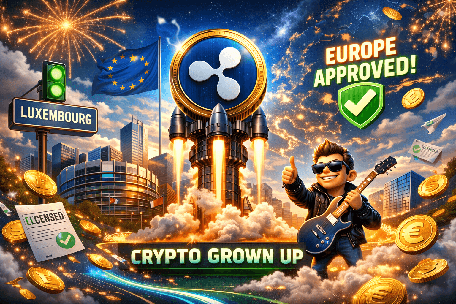 Ripple Rocks Europe: From Crypto Rebel to Regulator’s Favorite Ripple Rocks Europe: From Crypto Rebel to Regulator’s Favorite