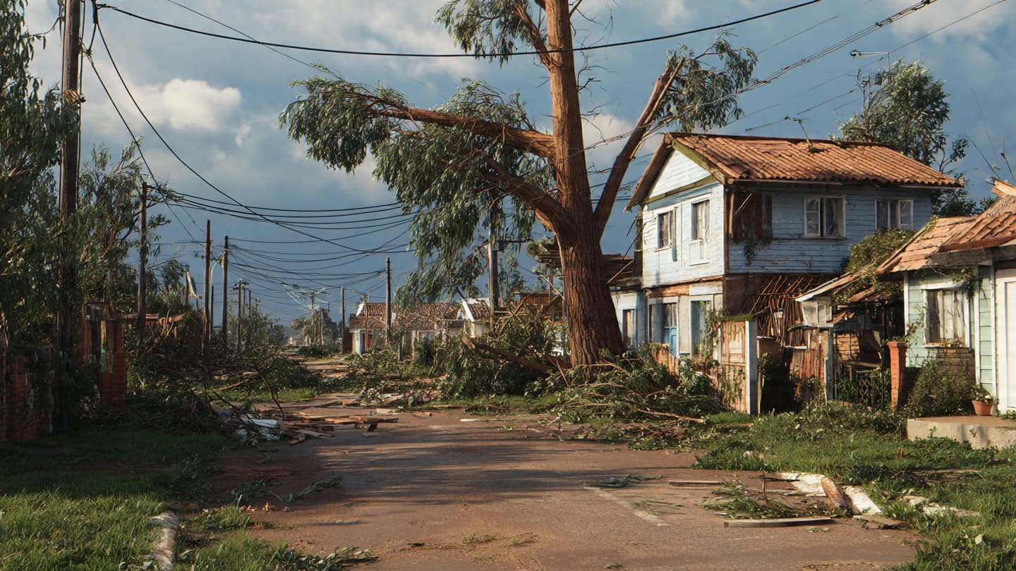 Between Coastal Rain and Shattered Windows, Uruguay Watched Strong Winds Tear Across Neighborhoods Recently Yesterday