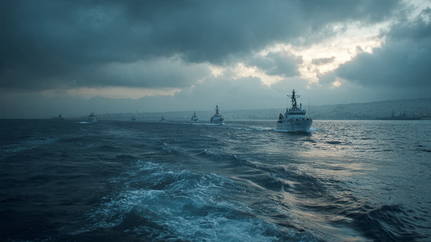Where the Sea Meets Blockade: Voices of Protest Echo Across the Eastern Mediterranean