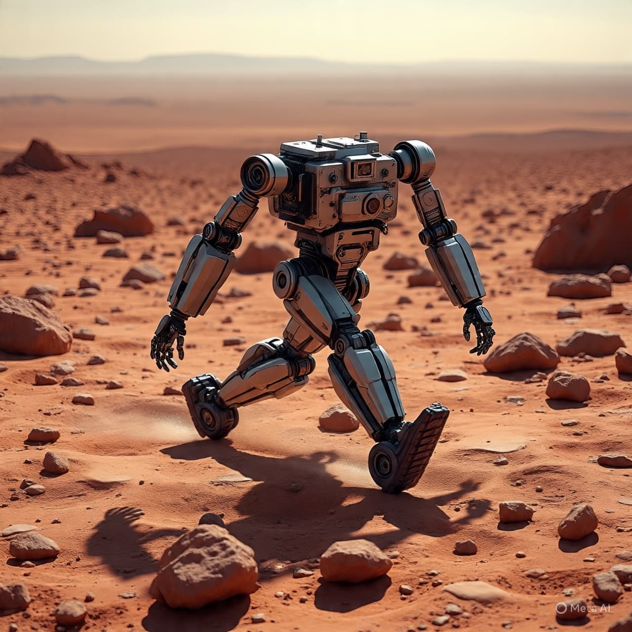 Across Dust and Silence: A Machine Learning to Walk Where Wheels Cannot Reach Across Dust and Silence: A Machine Learning to Walk Where Wheels Cannot Reach