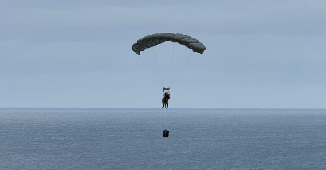 British Paratroopers Lead Airdrop onto Tristan da Cunha for Suspected Hantavirus Case British Paratroopers Lead Airdrop onto Tristan da Cunha for Suspected Hantavirus Case