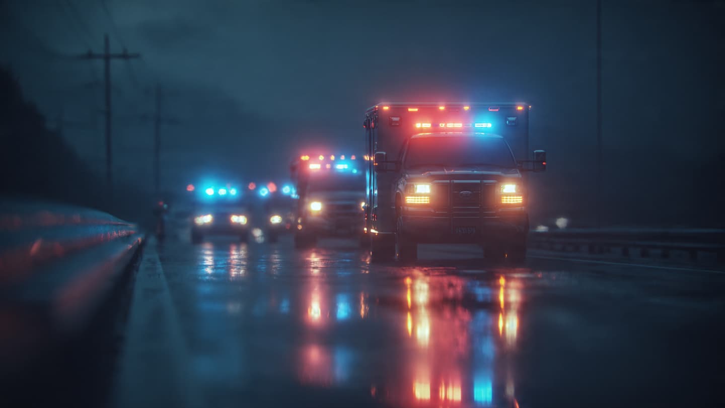 Between the Headlights and the Silence following a Heavy Impact near the Capital Between the Headlights and the Silence following a Heavy Impact near the Capital