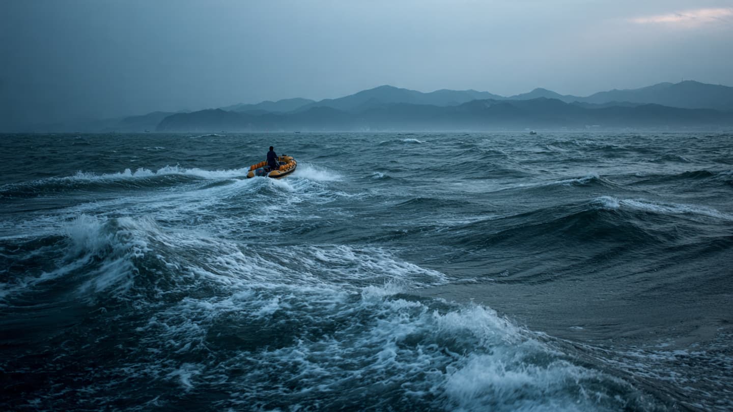 While the Coastlights Flickered Far Away: Thirty Hours Adrift Between Fear and Freedom