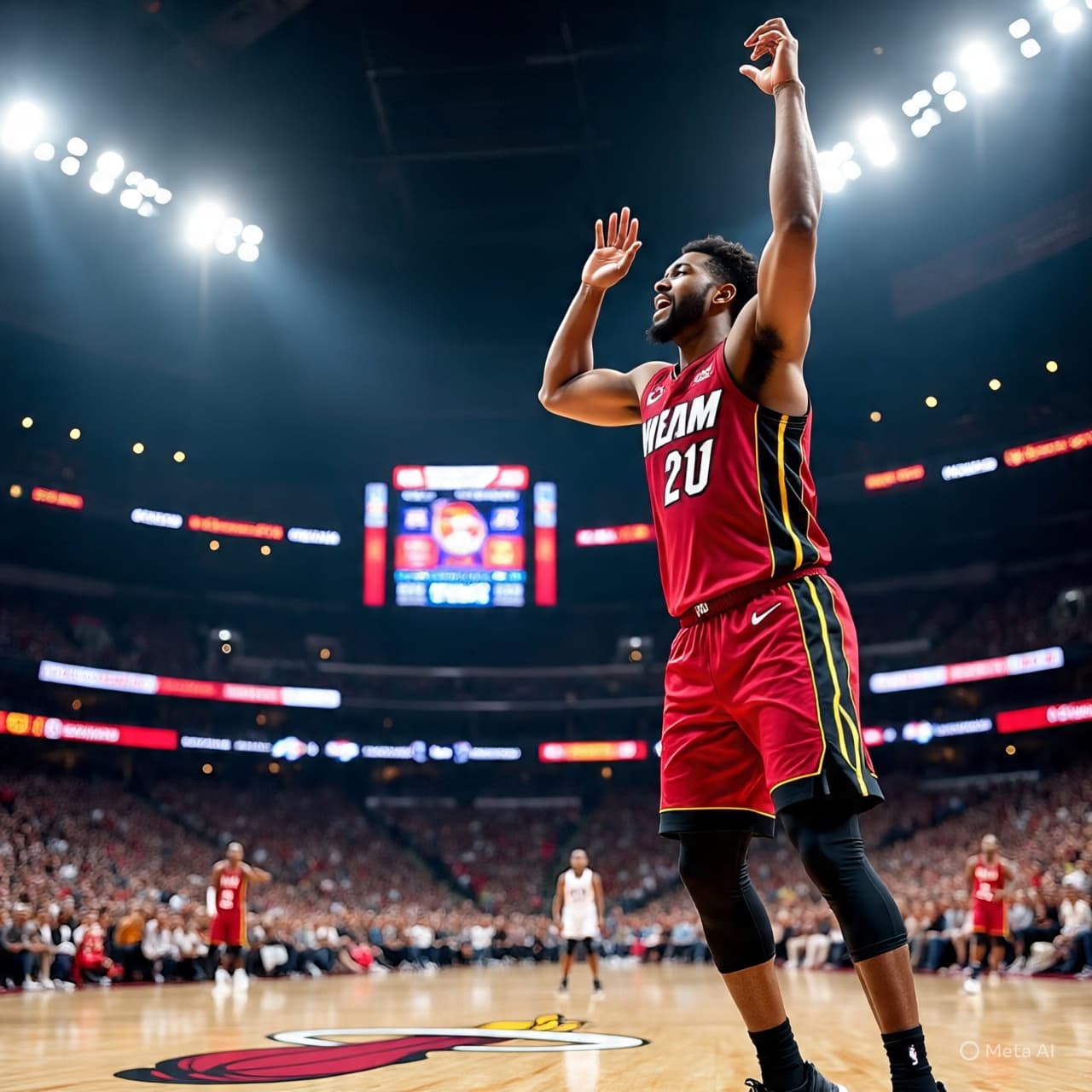 When the Scoreboard Glows Like Sunrise: How Bam Adebayo’s Night of 83 Points Echoed Beyond the Court When the Scoreboard Glows Like Sunrise: How Bam Adebayo’s Night of 83 Points Echoed Beyond the Court