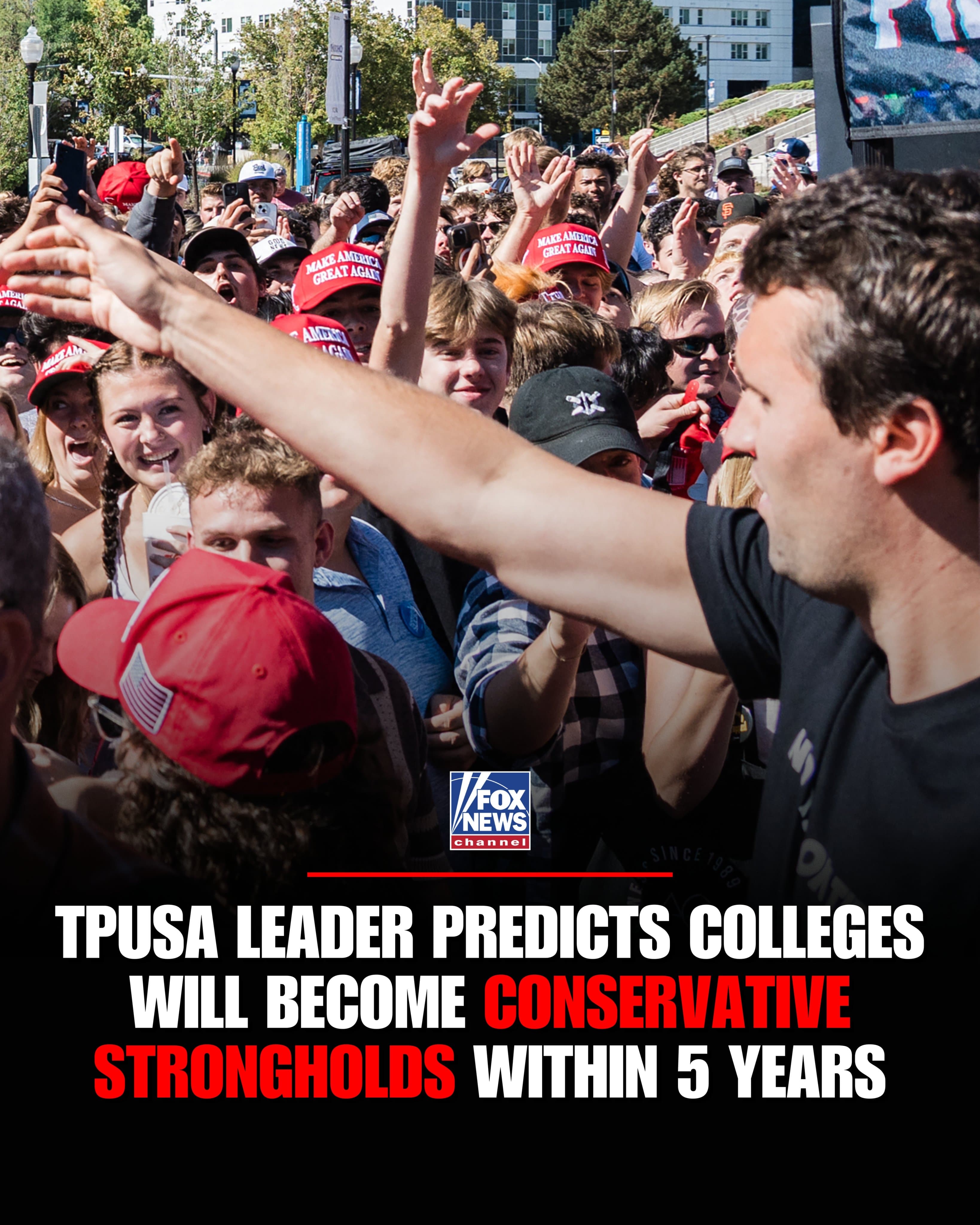TPUSA Vows Campus Conservatism Surge After Leader's Assassination TPUSA Vows Campus Conservatism Surge After Leader's Assassination