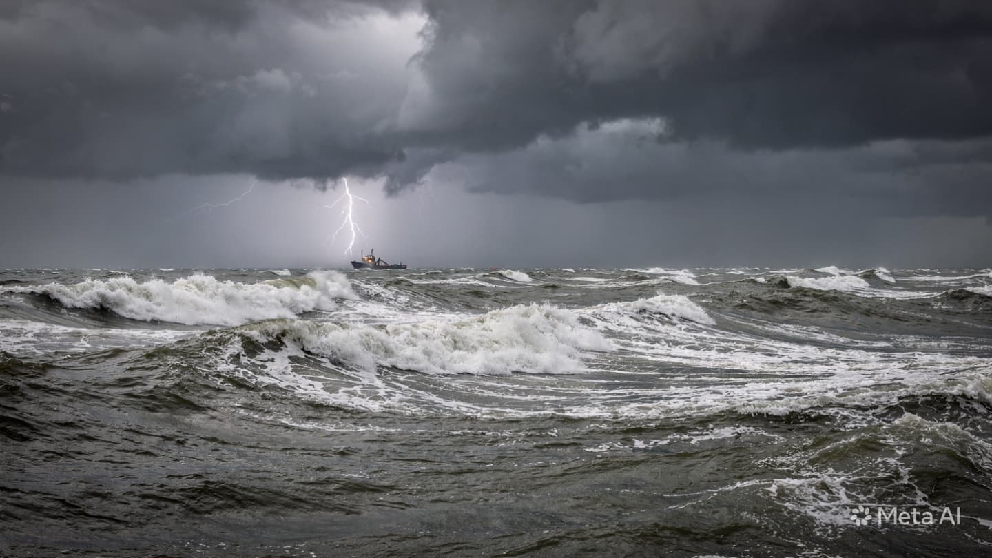 Between the Heavy Air and the Churning Tide: A Lonely North Sea Journey Between the Heavy Air and the Churning Tide: A Lonely North Sea Journey