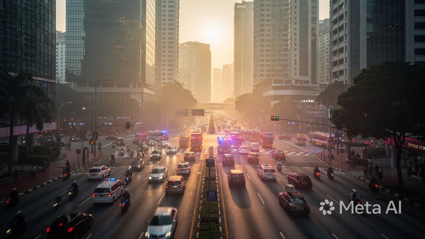 When Momentum Fails the Grid: A Quiet Reflection on the Intersection of Woodlands Roads When Momentum Fails the Grid: A Quiet Reflection on the Intersection of Woodlands Roads