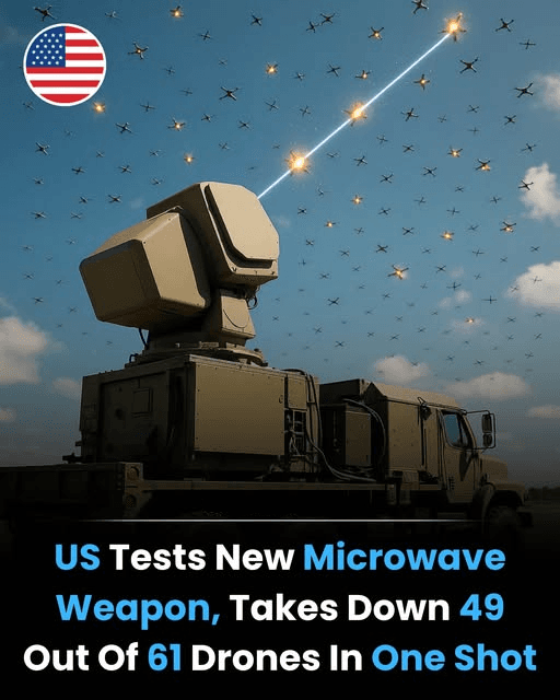 US Military Microwave Weapon Disables 49 Drones in One Shot US Military Microwave Weapon Disables 49 Drones in One Shot