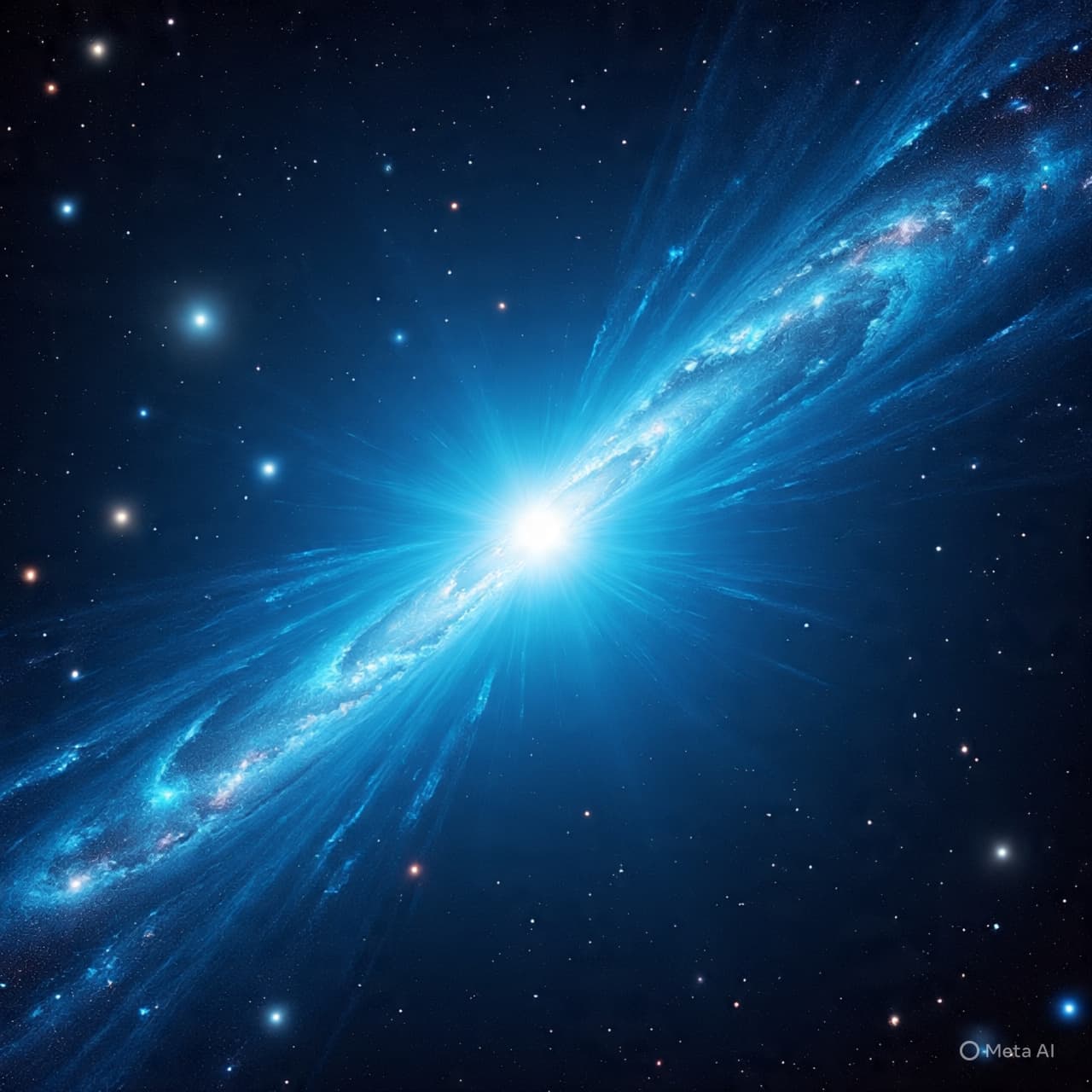 A Sudden Blue Blink in the Dark A Sudden Blue Blink in the Dark