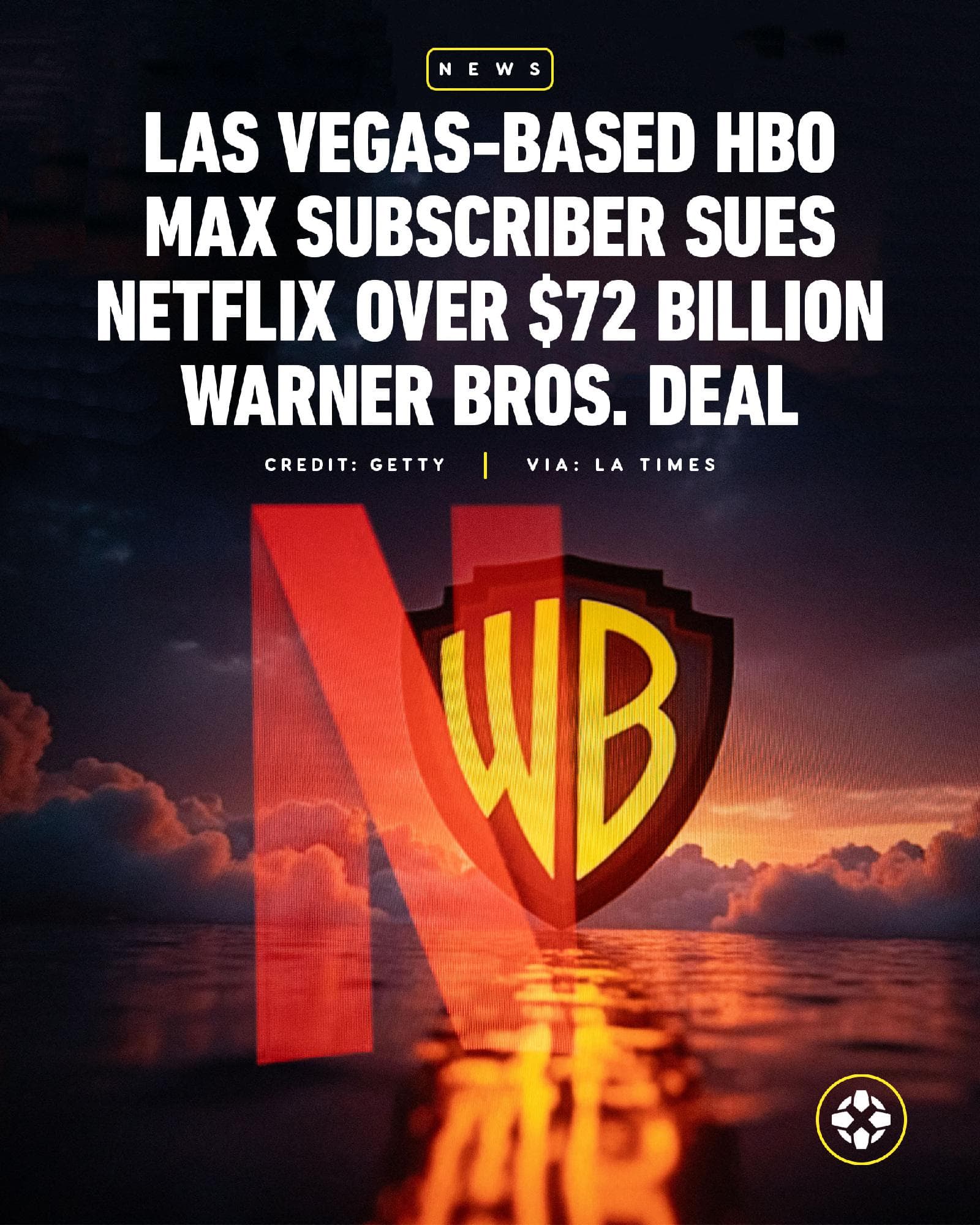 Max Subscriber Sues Netflix Over $72 Billion Warner Bros. Discovery Deal Max Subscriber Sues Netflix Over $72 Billion Warner Bros. Discovery Deal