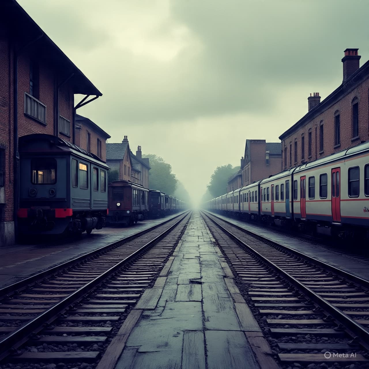 February Days Marked by Still Rails February Days Marked by Still Rails