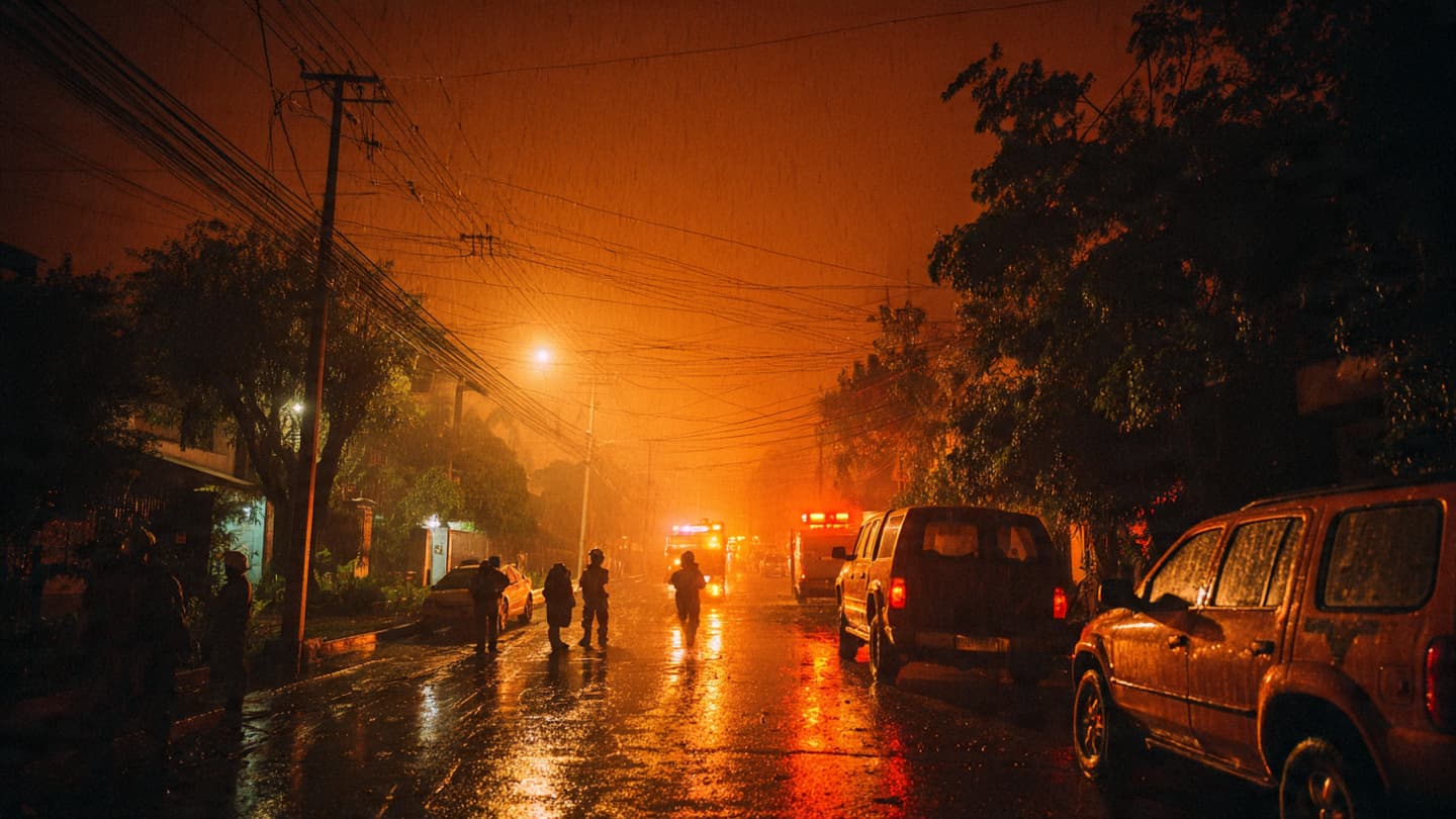 Between Fallen Trees and Silent Neighborhoods, Paraguay Faces Another Difficult Night Beneath Severe Weather Conditions
