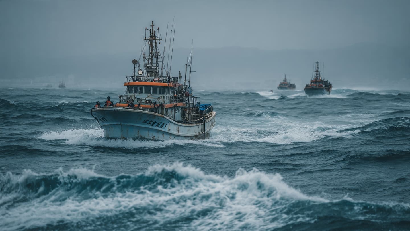 The Sea Offered Few Clues as Rescue Efforts Continued