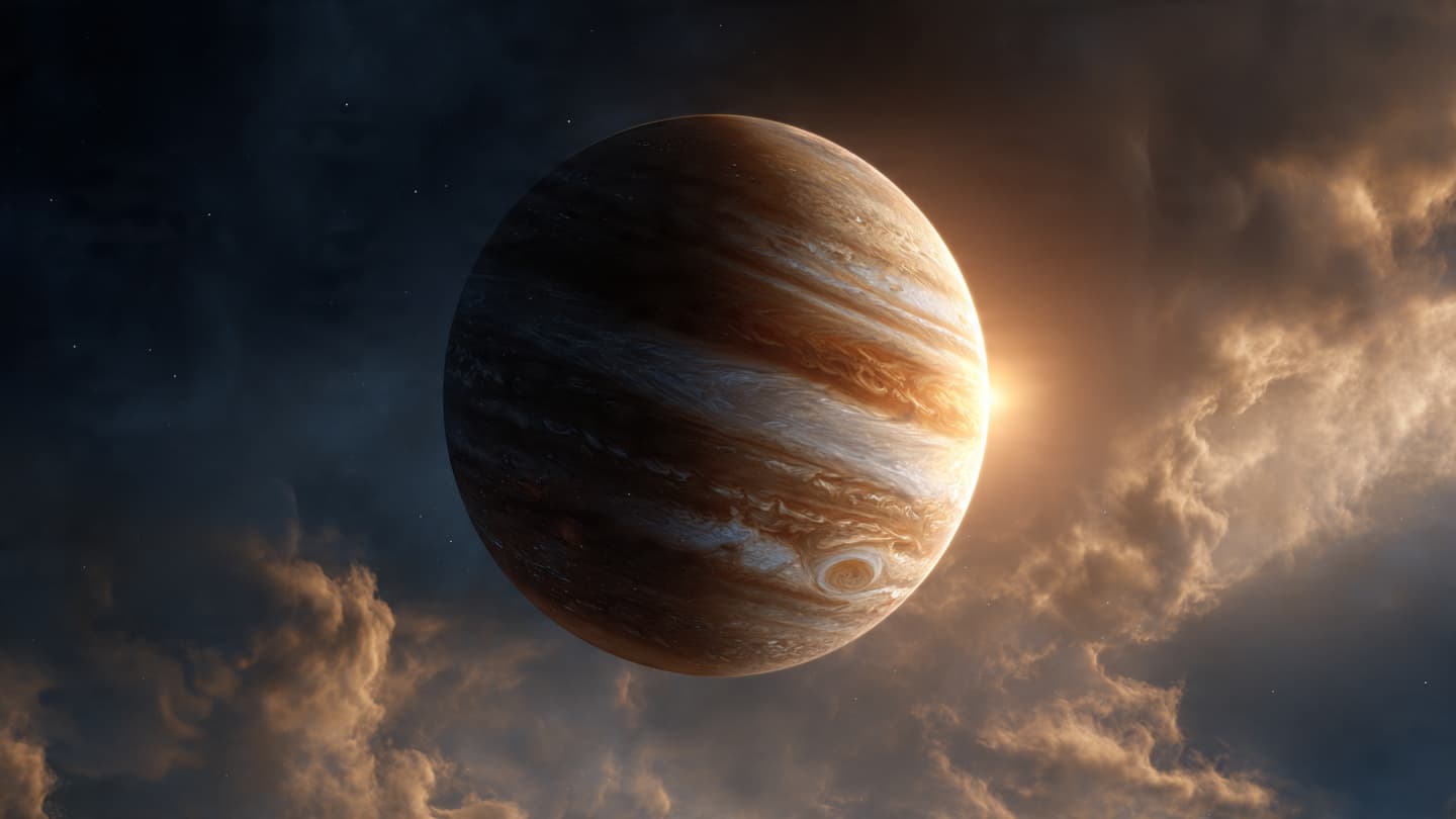 A Distant Planet’s Skies Shift Quietly From Cloudy Mornings to Clear Evenings