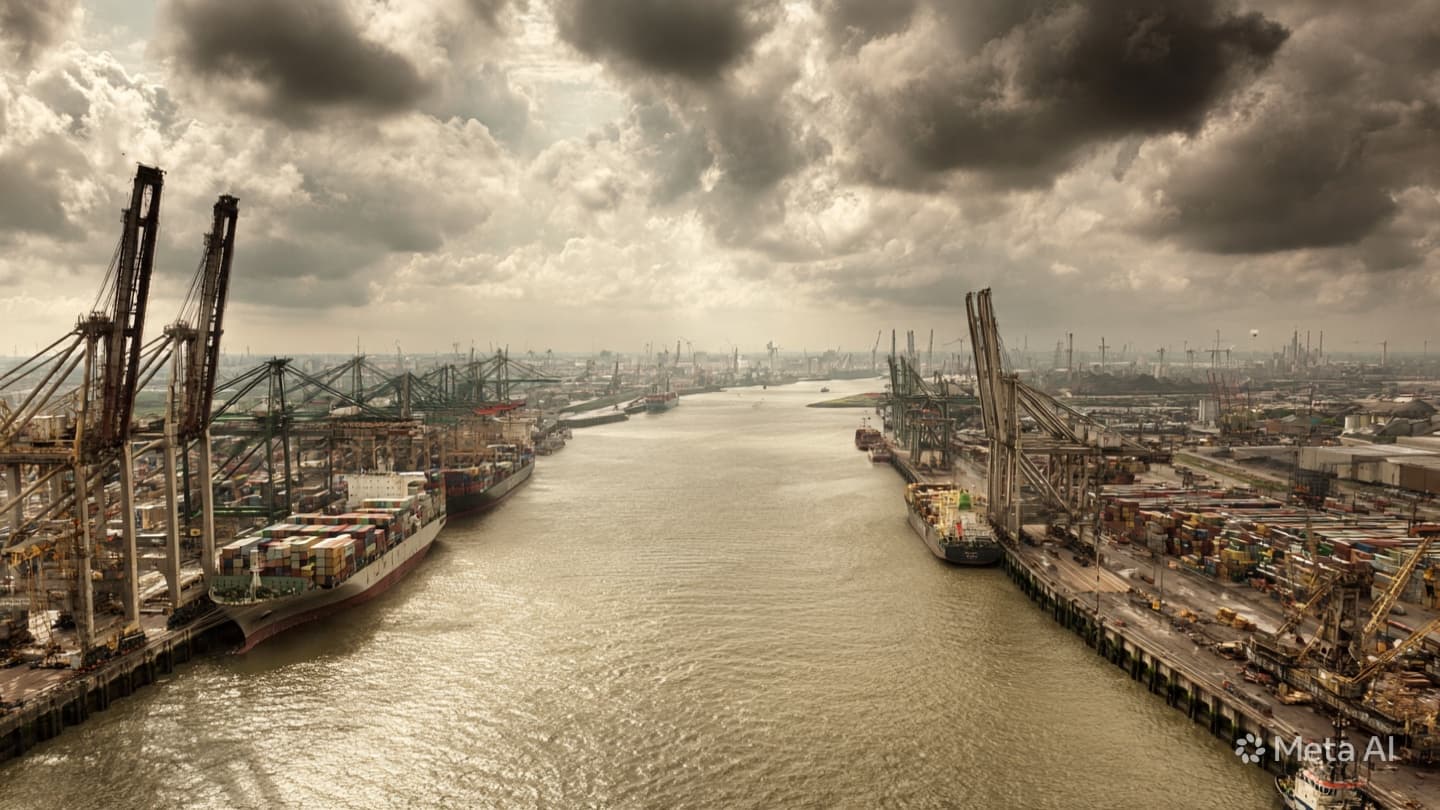 The Weight of Steel and Time: A Quiet Reflection on an Antwerp Port Accident