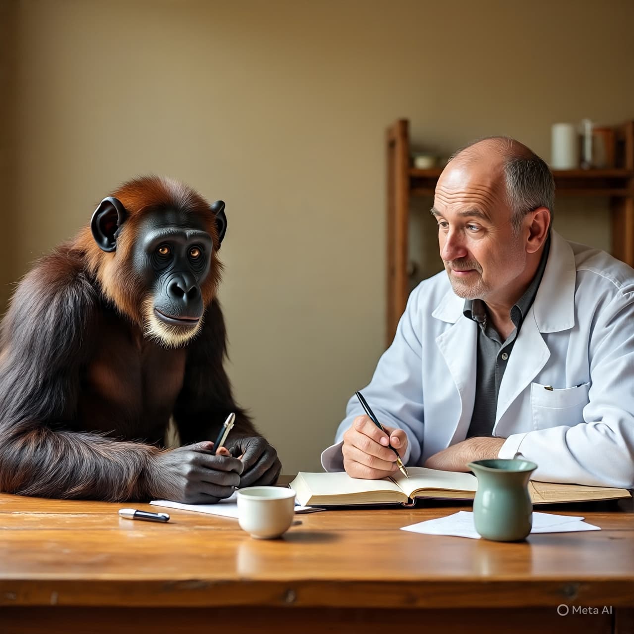 Beyond the Here and Now: What a Bonobo’s Make‑Believe Tells Us About Imagination (15 words) Beyond the Here and Now: What a Bonobo’s Make‑Believe Tells Us About Imagination (15 words)