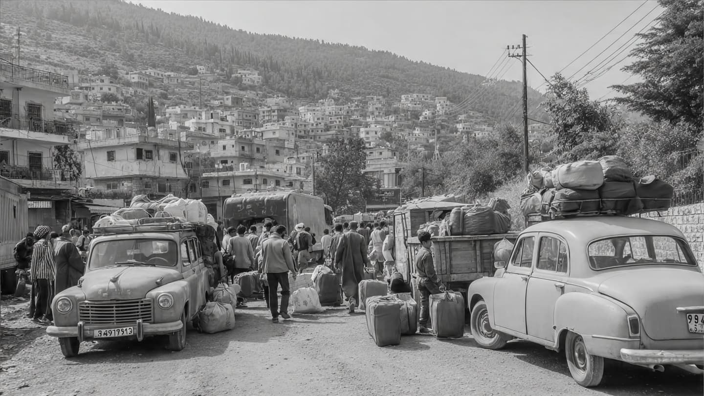 Empty Roads Spoke Loudly Across Southern Lebanon Empty Roads Spoke Loudly Across Southern Lebanon
