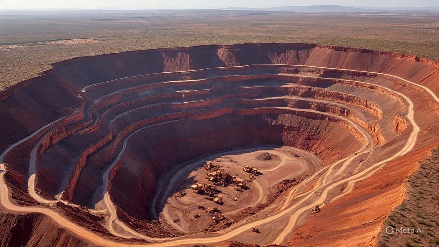 The Heavy Pulse of the Red Earth: Reflections on the Endurance of Industrial Ore The Heavy Pulse of the Red Earth: Reflections on the Endurance of Industrial Ore