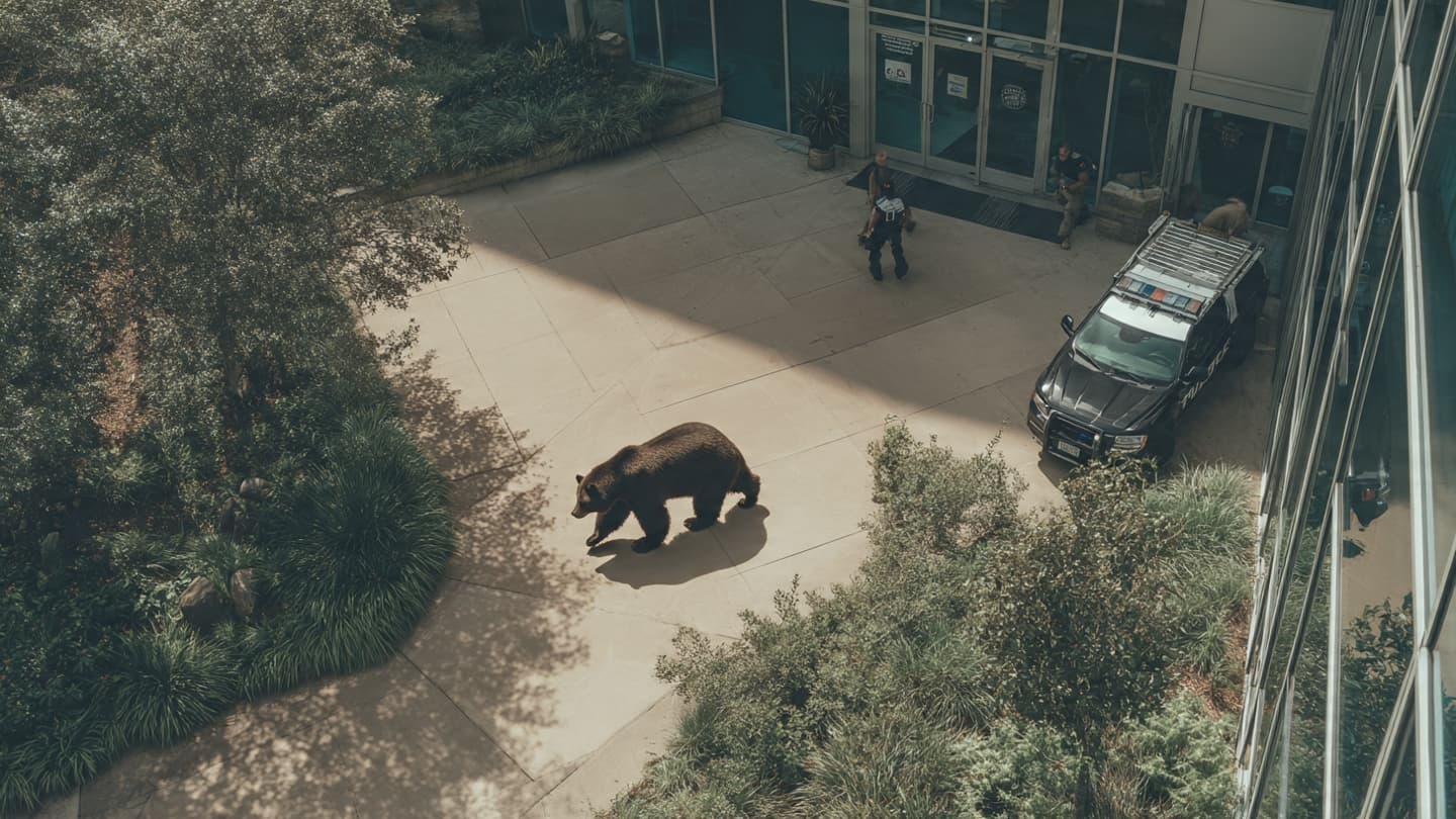 A Routine Day Turns Unusual After a Wild Visitor Arrives A Routine Day Turns Unusual After a Wild Visitor Arrives