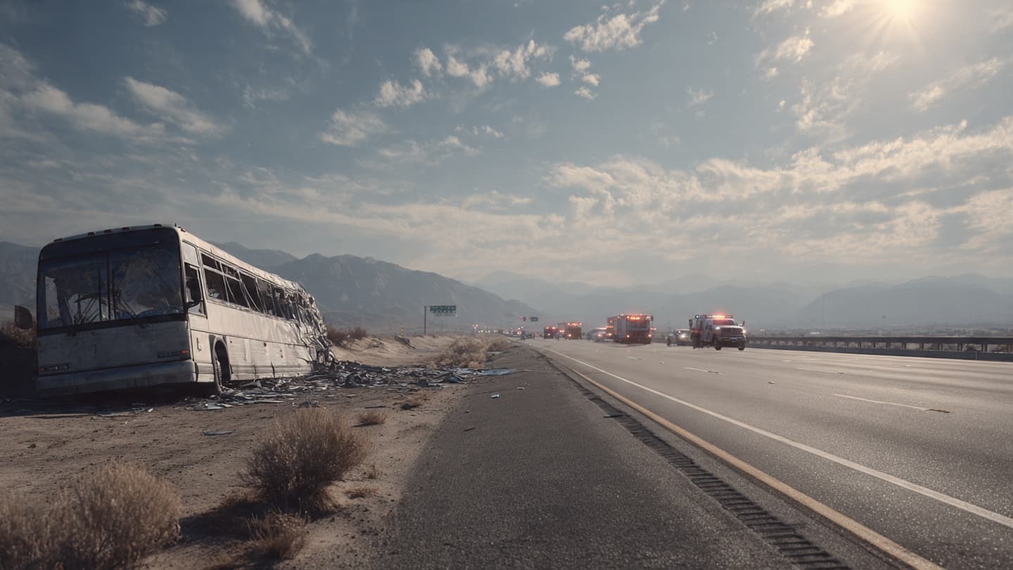 Tragic Highway Bus Crash Involving Freight Truck Leaves Multiple Passengers Dead and Dozens Injured Tragic Highway Bus Crash Involving Freight Truck Leaves Multiple Passengers Dead and Dozens Injured