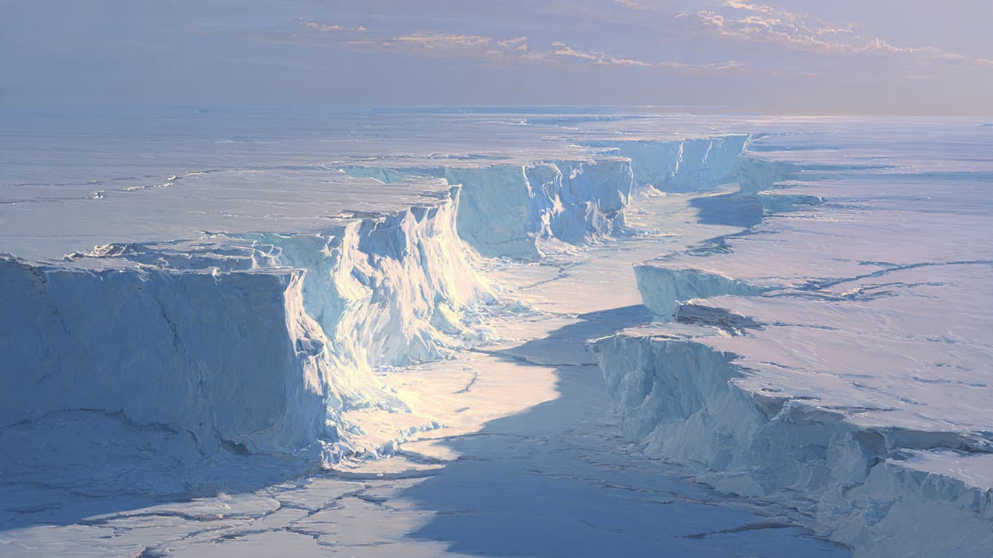 When Ice Begins to Forget Its Boundaries in Antarctica