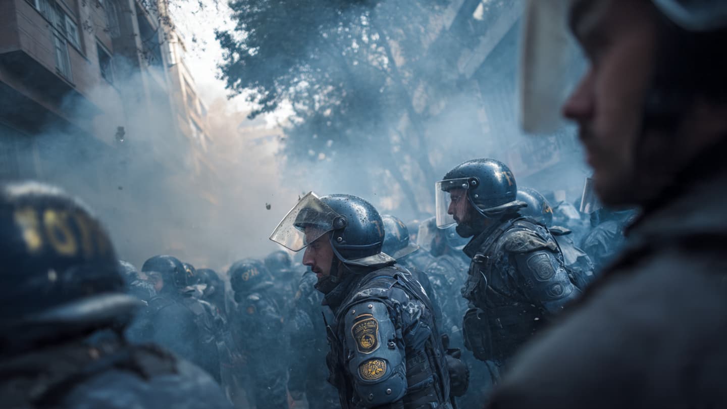 Political Tensions in Turkey Spilled Into the Streets and Filled the Air With Smoke