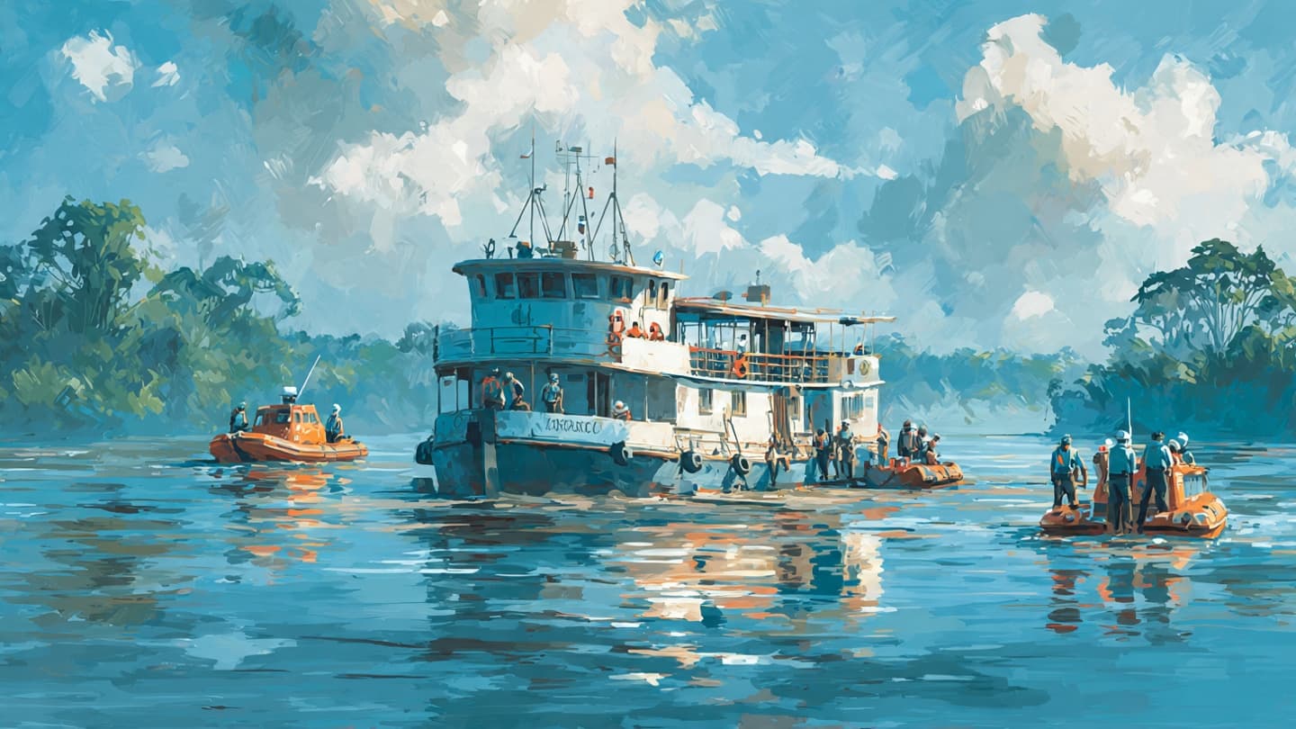 An Amazon River Journey Draws Attention