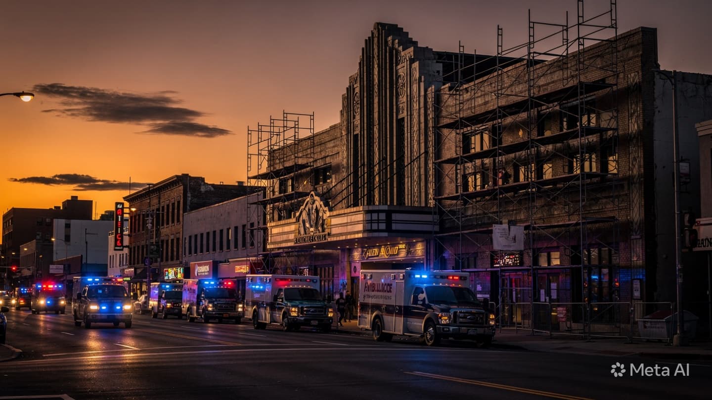 Odeon Theatre Construction Disaster: Severe Blaze Claims Life Of Migrant Worker In Capital District