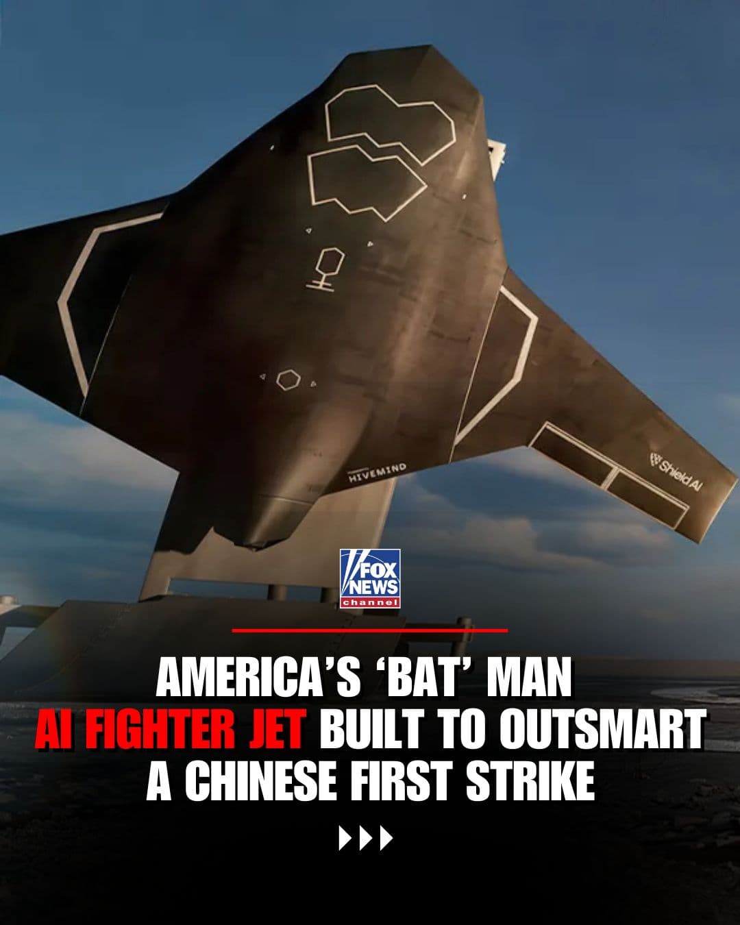 America’s “BAT MAN” Jet: The AI Fighter Built to Outsmart Enemies by 2029 America’s “BAT MAN” Jet: The AI Fighter Built to Outsmart Enemies by 2029