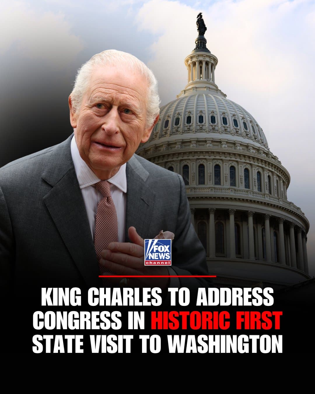King Charles III to Address U.S. Congress in Historic First Visit King Charles III to Address U.S. Congress in Historic First Visit