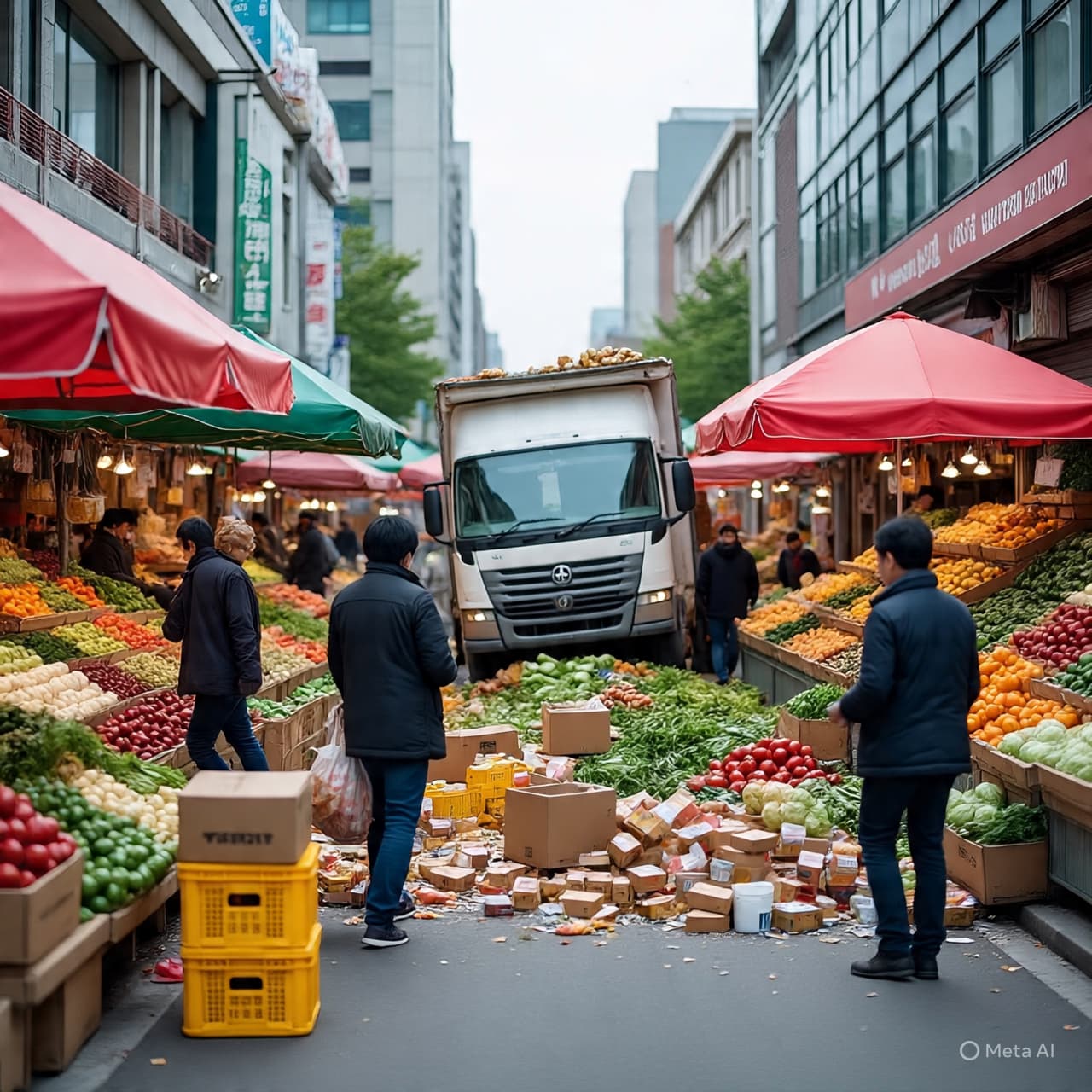 “Reflection in the Aftermath: A Truck’s Path Through a Marketplace and the Lives It Touched” “Reflection in the Aftermath: A Truck’s Path Through a Marketplace and the Lives It Touched”