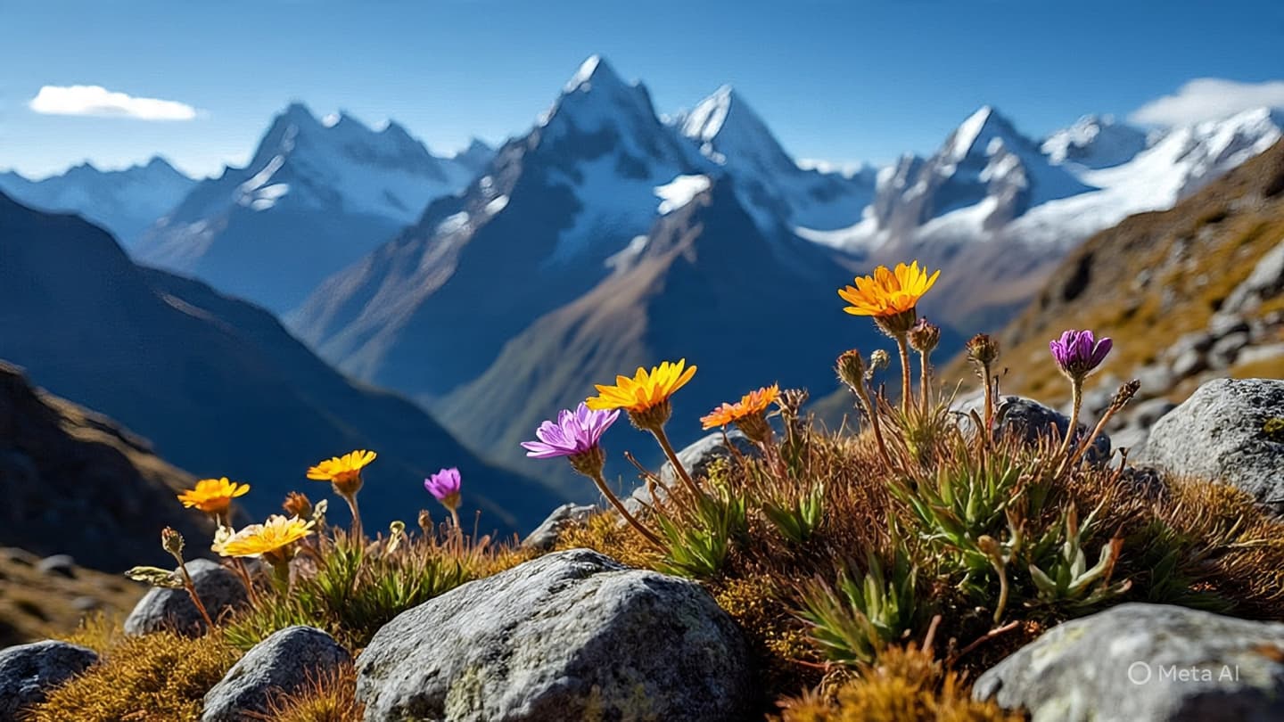 Between the Cold Granite and the Ancient Green Pulse of the Mountain Soil Between the Cold Granite and the Ancient Green Pulse of the Mountain Soil