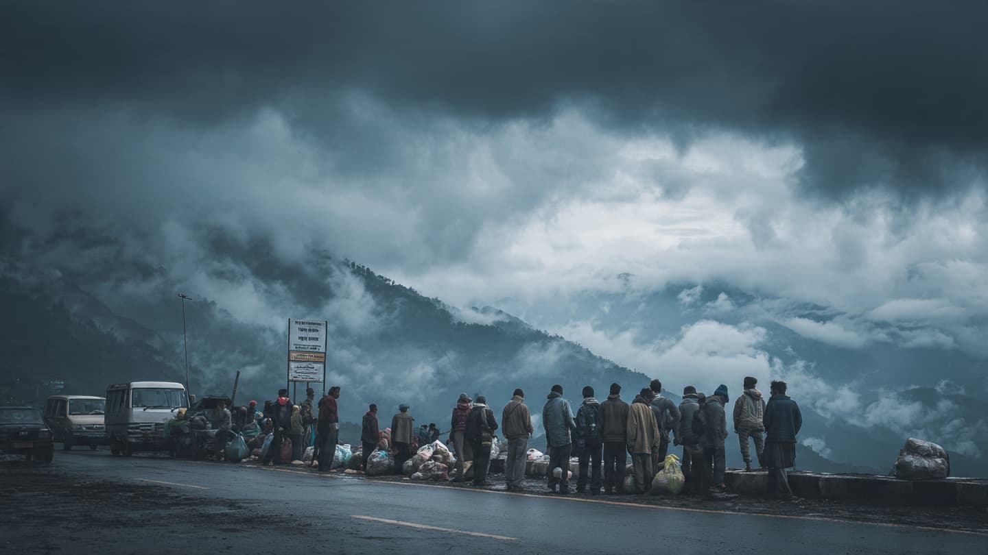 Between Mountain Rainfall and Expanding Floodwaters, Pokhara Faced Sudden River Surges Overnight Quietly Yesterday