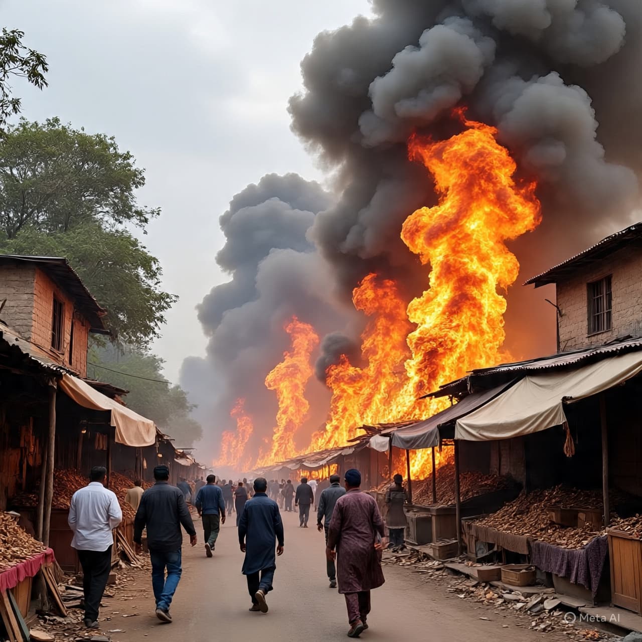 Flames in the Marketplace: What Stories Rise with the Smoke? Flames in the Marketplace: What Stories Rise with the Smoke?