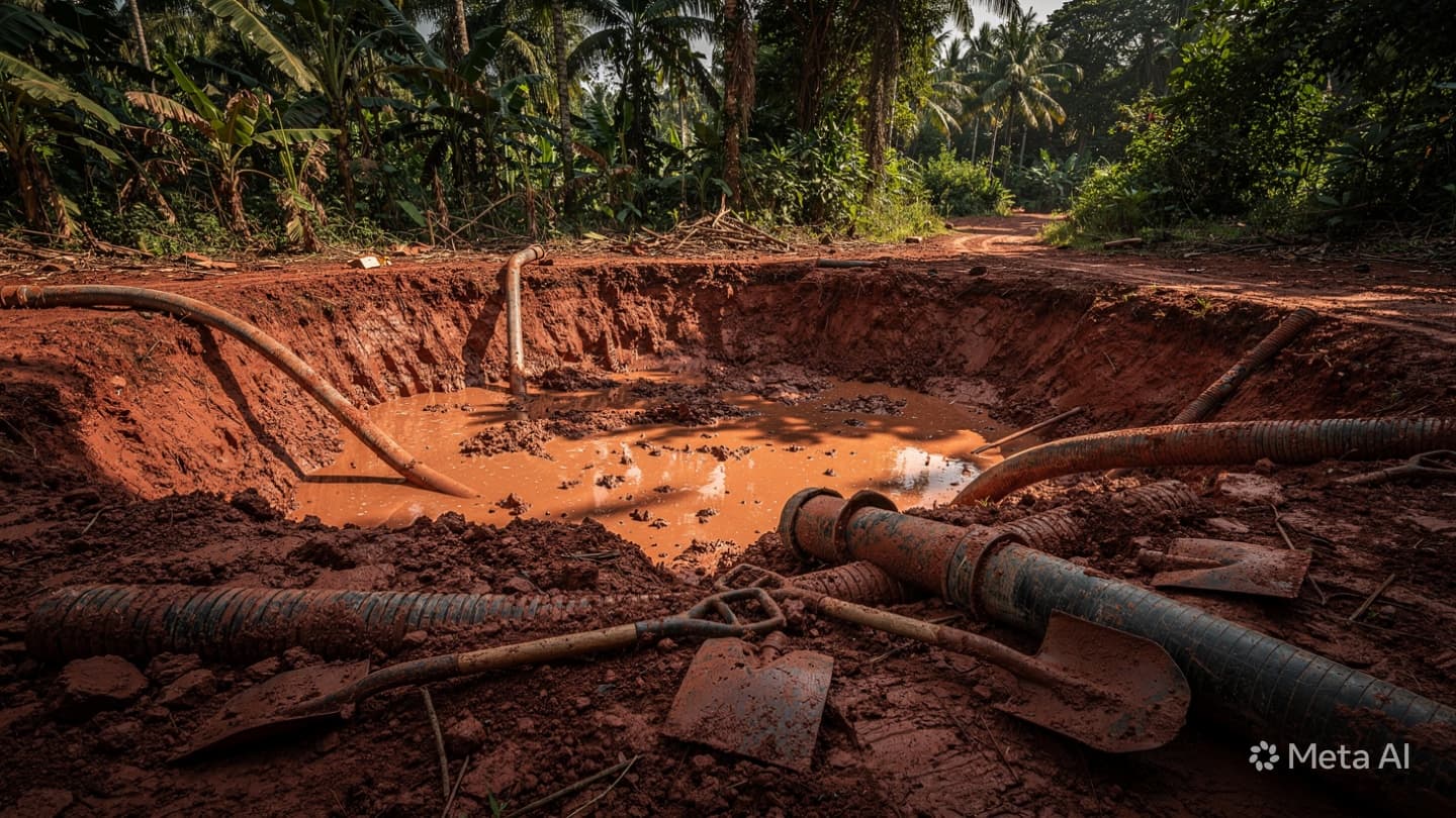 Illegal Mining Fatality: Six Laborers Die Inside Collapsed Tin Shaft on Bangka Island Illegal Mining Fatality: Six Laborers Die Inside Collapsed Tin Shaft on Bangka Island