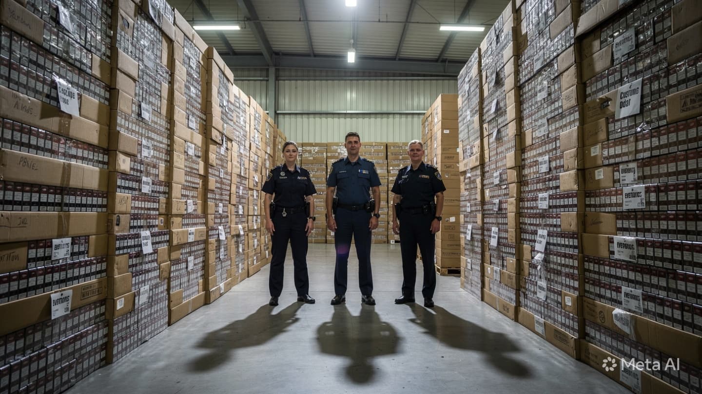 Kowloon Syndicate Bust: Major Arrests Made as Customs Seizes Massive Stock of Unlicensed Cigarettes Kowloon Syndicate Bust: Major Arrests Made as Customs Seizes Massive Stock of Unlicensed Cigarettes