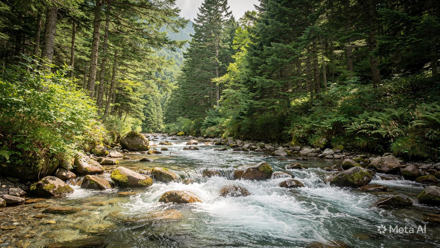 When Mountain Creeks Rise to Claim Their Due: A Final Morning Beside the Nagano Waters When Mountain Creeks Rise to Claim Their Due: A Final Morning Beside the Nagano Waters