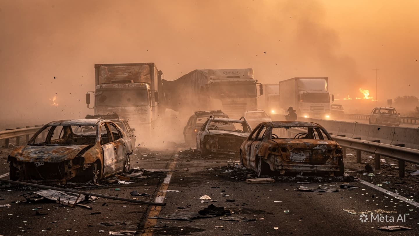 Zero Visibility Crash 2026: Four Dead After Blinding Sandstorm Paralyzes Egyptian Highway Zero Visibility Crash 2026: Four Dead After Blinding Sandstorm Paralyzes Egyptian Highway