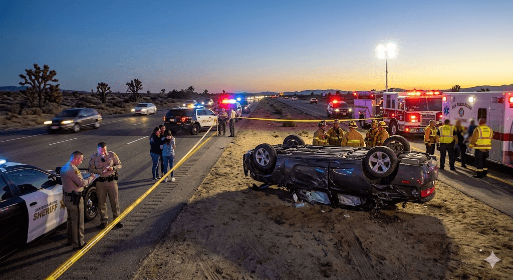 Tragedy on California Highway: 1 Dead, Multiple Injured After Major Crash Involving 8 Teens Tragedy on California Highway: 1 Dead, Multiple Injured After Major Crash Involving 8 Teens