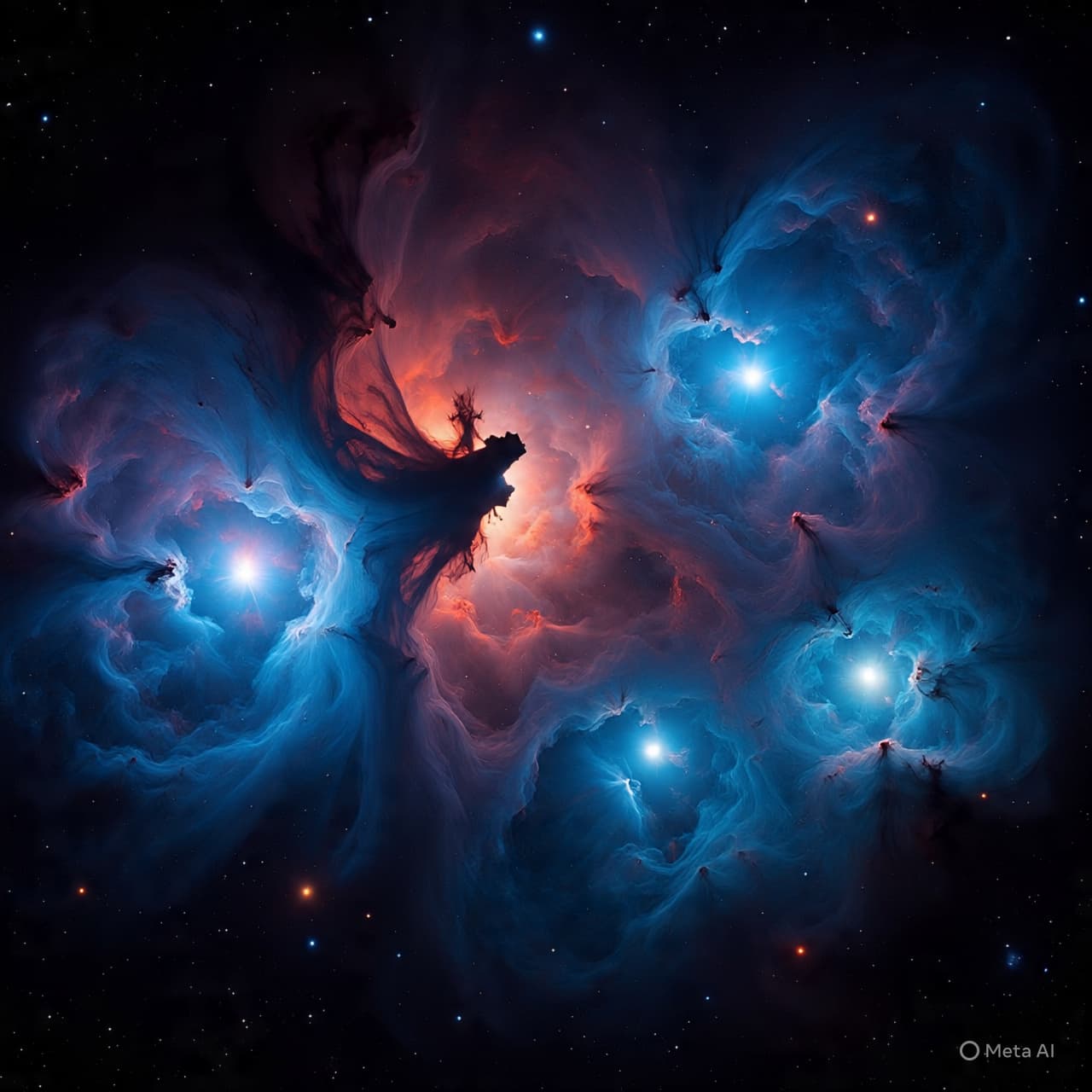 When a Nebula Spreads Its Wings: A Cosmic Hawk Appears in the Quiet Nursery of the Milky Way When a Nebula Spreads Its Wings: A Cosmic Hawk Appears in the Quiet Nursery of the Milky Way