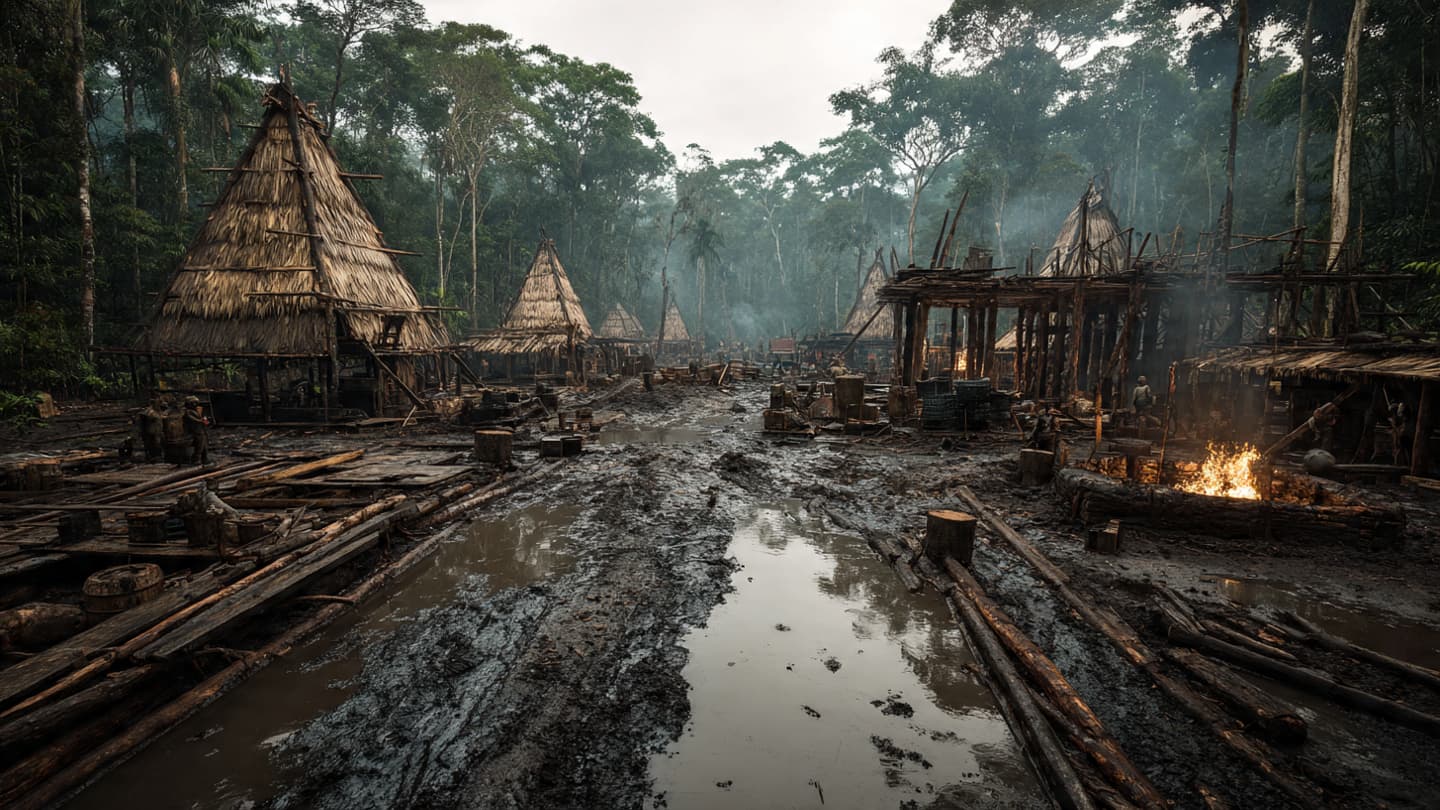 Through Suriname’s Dense Interior Forests, Gold And Violence Continue Crossing The Same Narrow Rivers Uneasily