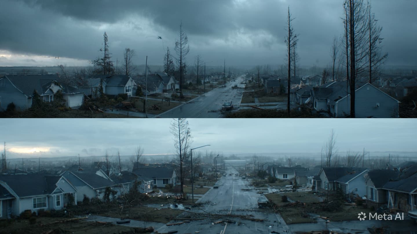 Where Elements Converge: Reflecting On The Fragility Of Order During Sudden Storms